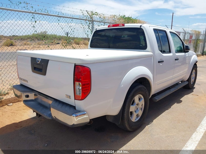 2008 Nissan Frontier Se VIN: 1N6AD07UX8C433835 Lot: 39608972
