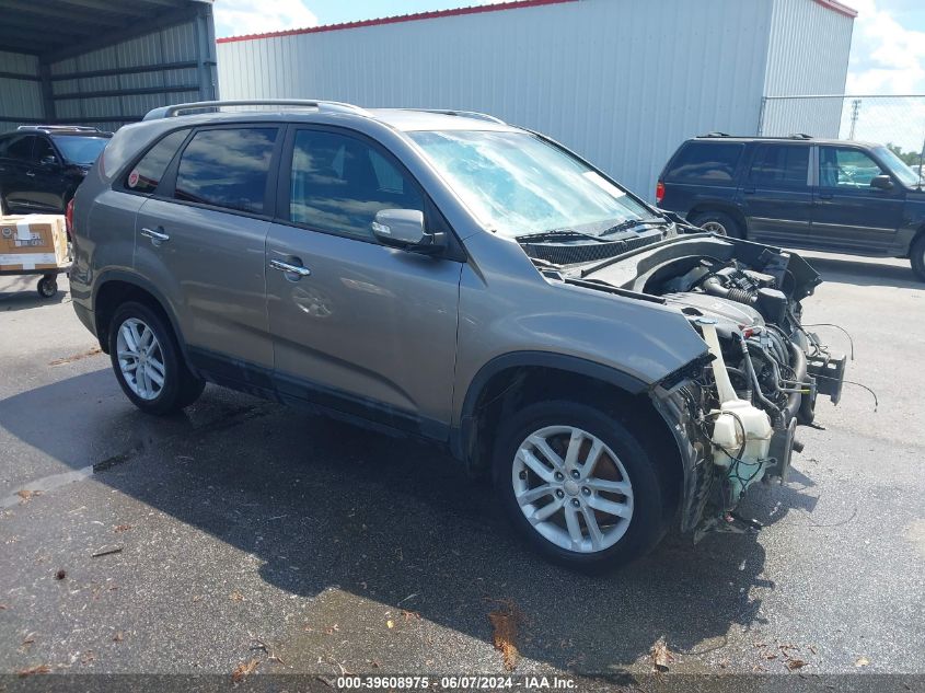 2015 Kia Sorento Lx VIN: 5XYKT3A67FG563067 Lot: 39608975