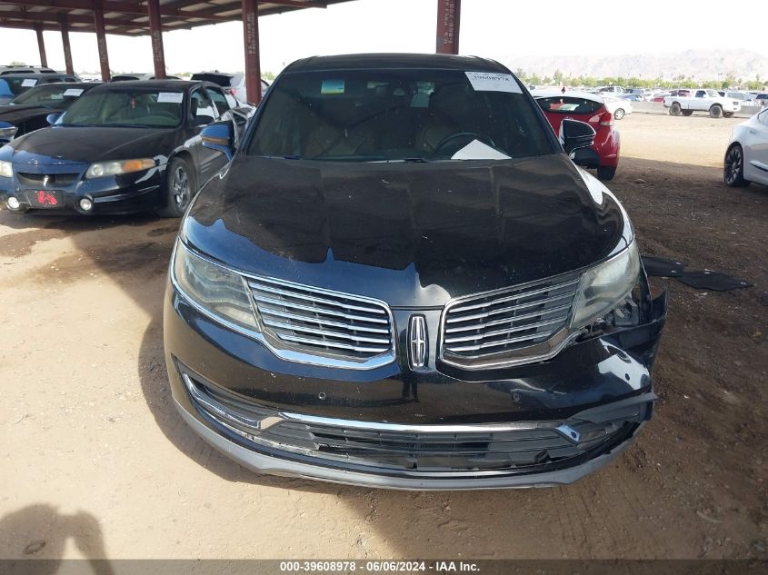 2016 Lincoln Mkx Reserve VIN: 2LMPJ6LP6GBL27874 Lot: 39608978