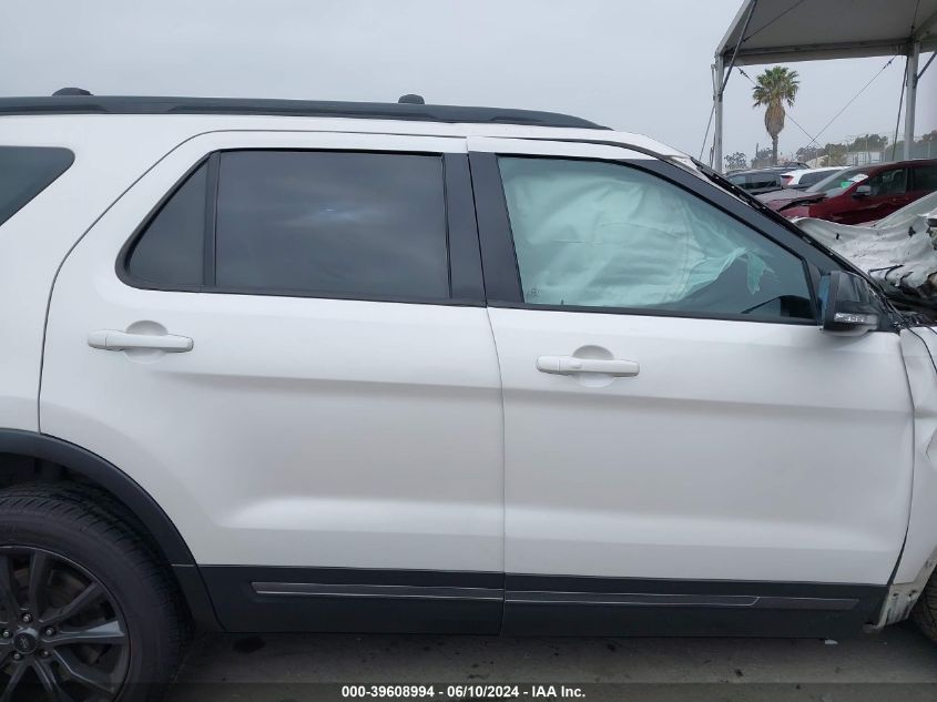 2017 Ford Explorer Xlt VIN: 1FM5K7D89HGC77270 Lot: 39608994
