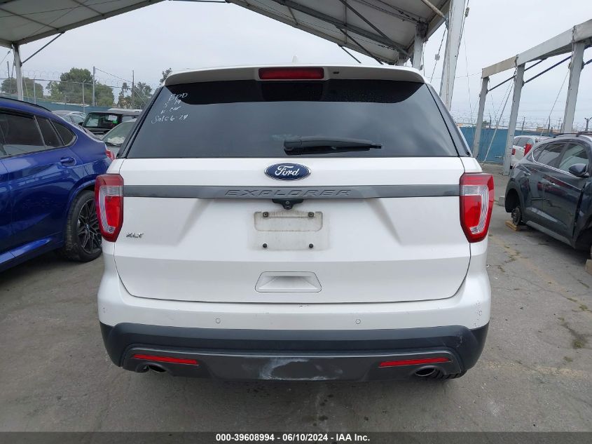 2017 Ford Explorer Xlt VIN: 1FM5K7D89HGC77270 Lot: 39608994