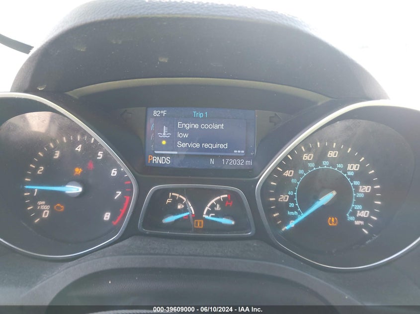 2013 Ford Escape Se VIN: 1FMCU0GX5DUC72591 Lot: 39609000