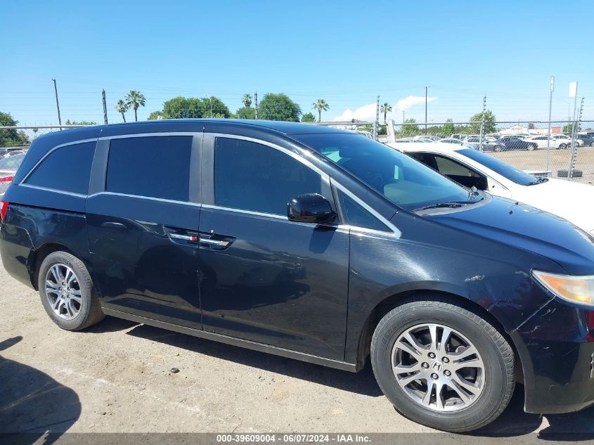 2011 Honda Odyssey Ex-L VIN: 5FNRL5H6XBB085907 Lot: 39609004