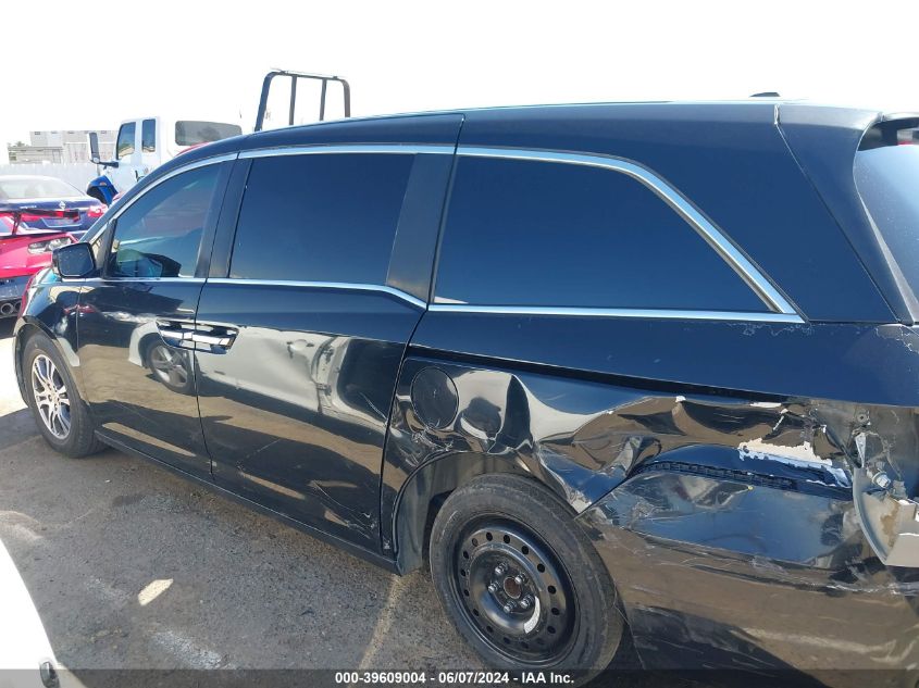 2011 Honda Odyssey Ex-L VIN: 5FNRL5H6XBB085907 Lot: 39609004