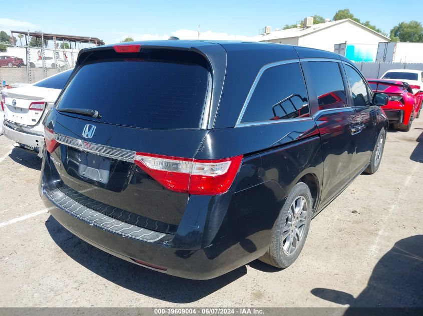 2011 Honda Odyssey Ex-L VIN: 5FNRL5H6XBB085907 Lot: 39609004