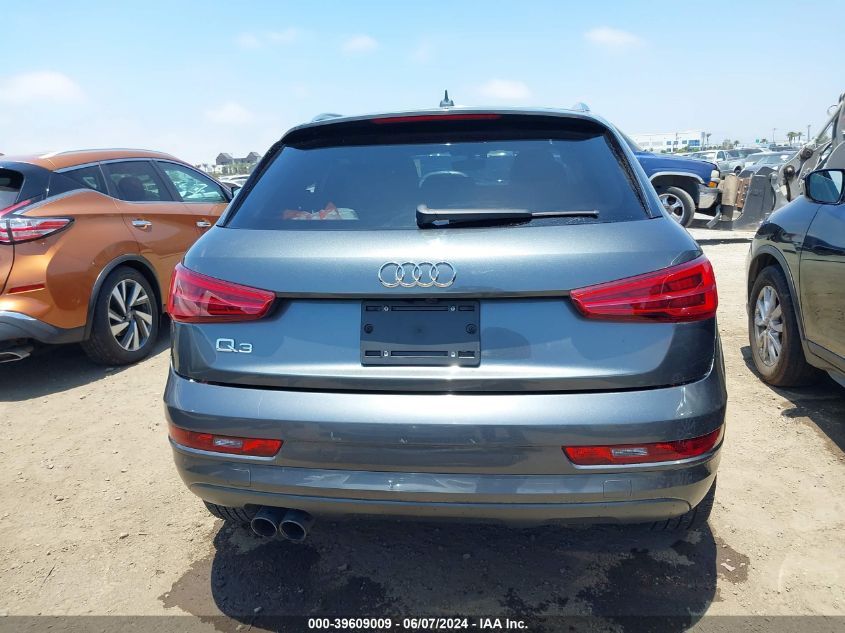 2018 Audi Q3 2.0T Premium/2.0T Sport Premium VIN: WA1BCCFS4JR019345 Lot: 39609009