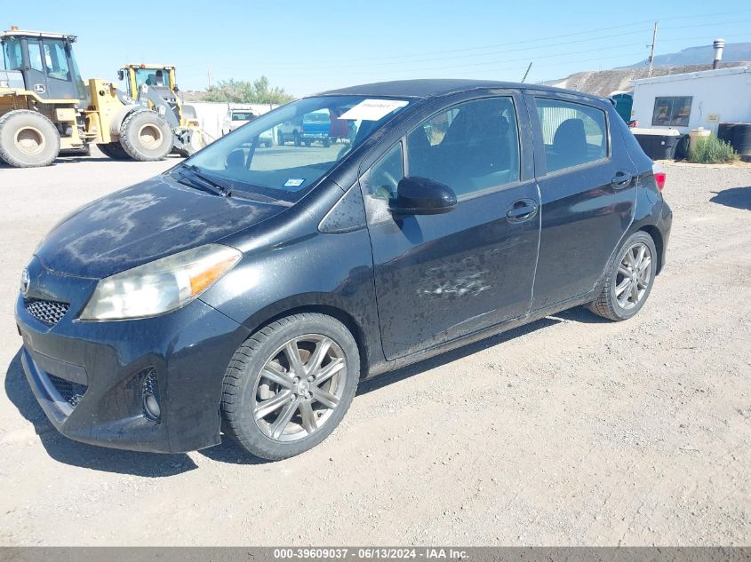 2012 Toyota Yaris Se VIN: JTDKTUD30CD503505 Lot: 39609037