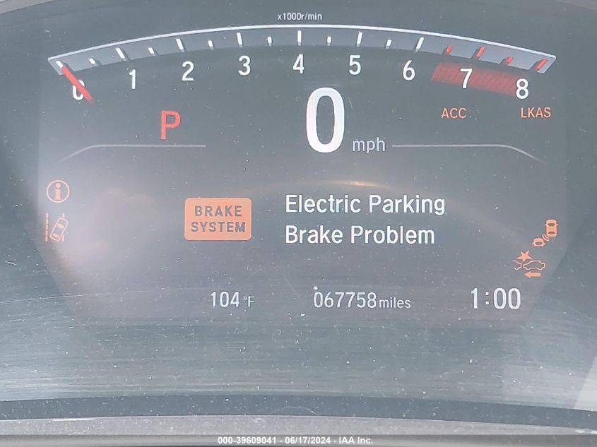 2020 Honda Cr-V 2Wd Ex-L VIN: 2HKRW1H84LH415559 Lot: 39609041