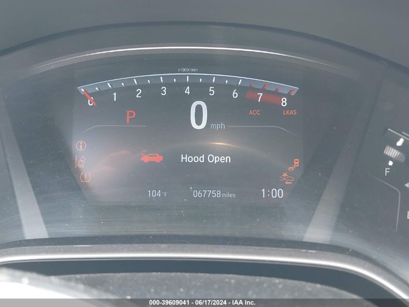 2020 Honda Cr-V 2Wd Ex-L VIN: 2HKRW1H84LH415559 Lot: 39609041