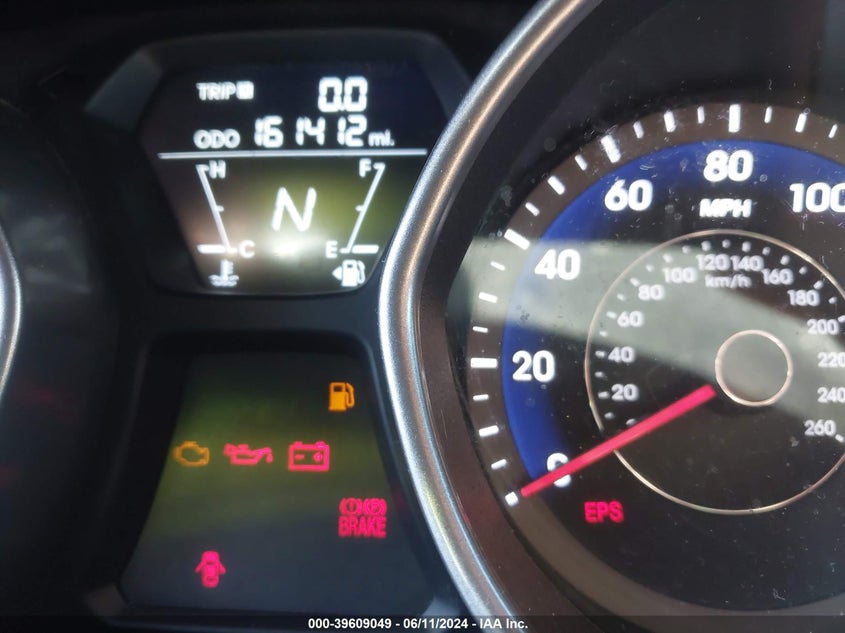 2012 Hyundai Elantra Gls VIN: 5NPDH4AE4CH067963 Lot: 39609049