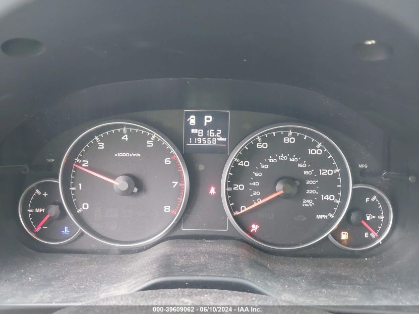 2013 Subaru Outback 2.5I Premium VIN: 4S4BRBCC8D3300921 Lot: 39609062