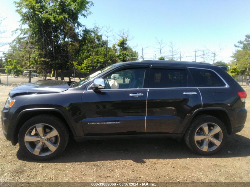 2014 Jeep Grand Cherokee Limited VIN: 1C4RJFBG9EC215125 Lot: 39609068