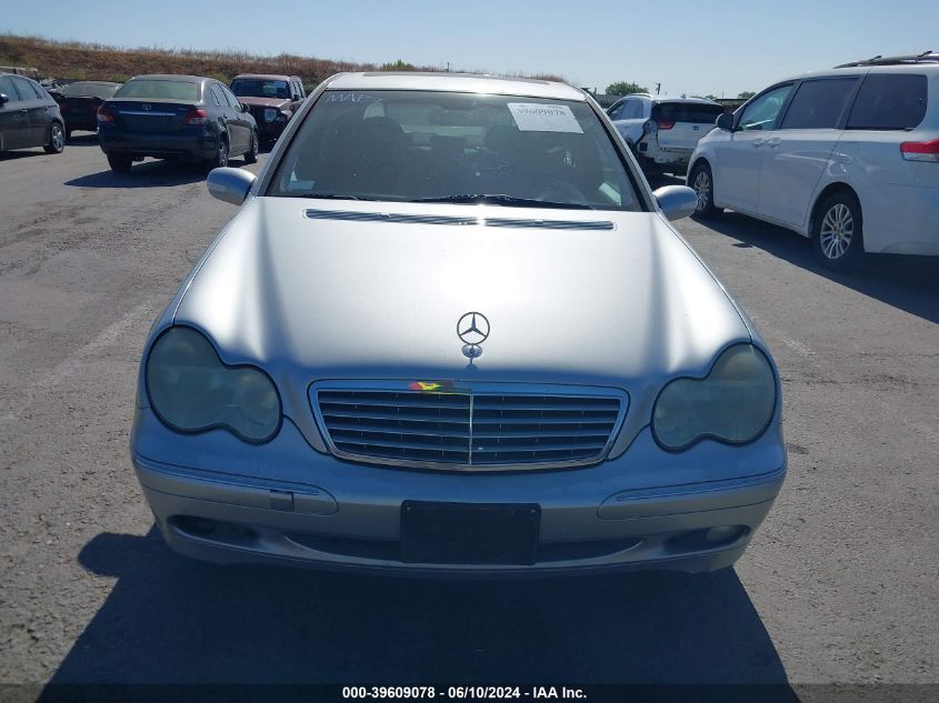 2003 Mercedes-Benz C 240 VIN: WDBRF61J73F305172 Lot: 39609078