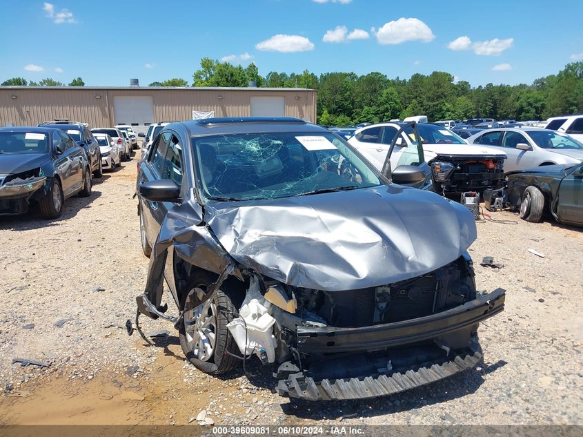 2017 Nissan Sentra Sv VIN: 3N1AB7AP6HY376824 Lot: 39609081