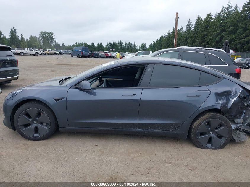 2023 Tesla Model 3 Rear-Wheel Drive VIN: 5YJ3E1EA8PF617051 Lot: 39609089