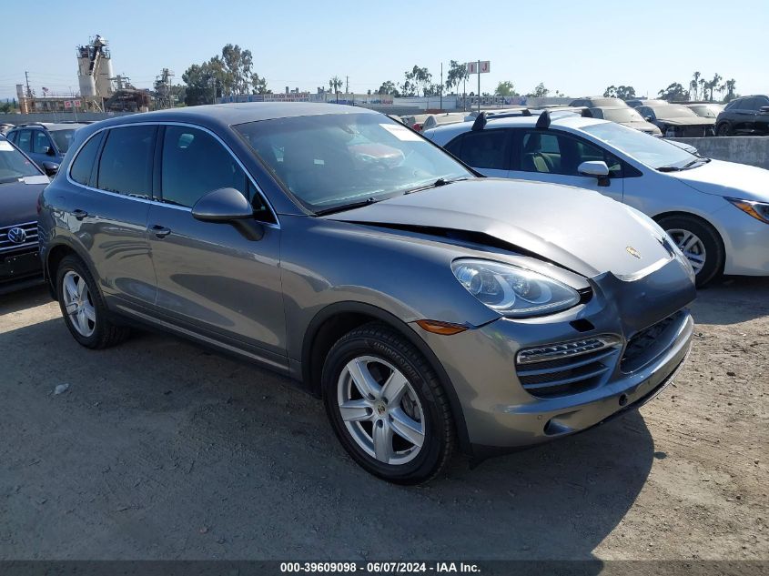 2012 Porsche Cayenne VIN: WP1AA2A22CLA10009 Lot: 39609098