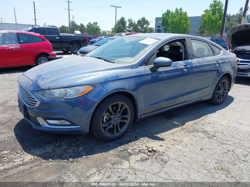 2018 Ford Fusion Se VIN: 3FA6P0H71JR271051 Lot: 39609103