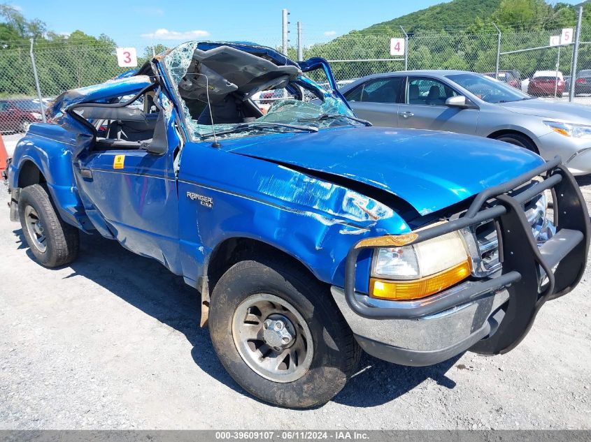 1999 Ford Ranger Xl/Xlt VIN: 1FTYR10V5XTA19842 Lot: 39609107