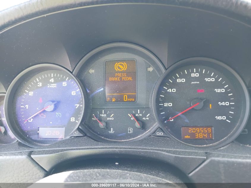 2008 Porsche Cayenne VIN: WP1AA29P88LA26660 Lot: 39609117