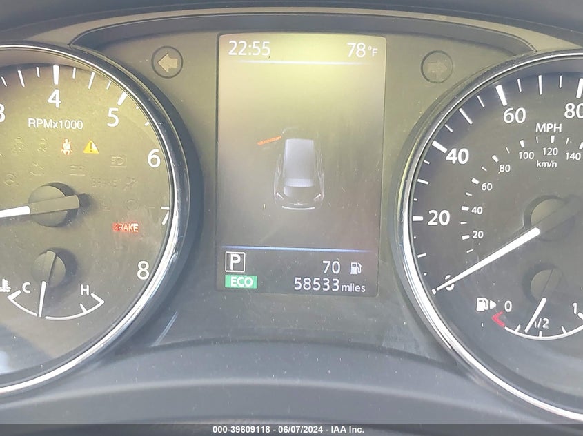 2018 Nissan Rogue S/Sl/Sv VIN: 5N1AT2MV4JC748310 Lot: 39609118