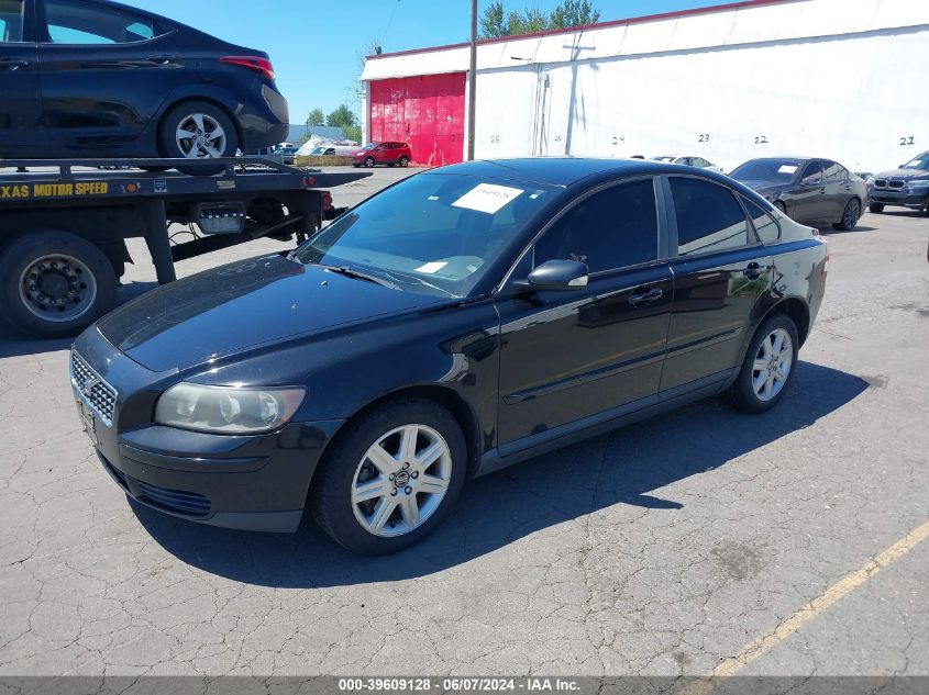 2006 Volvo S40 2.4I VIN: YV1MS390862221613 Lot: 39609128