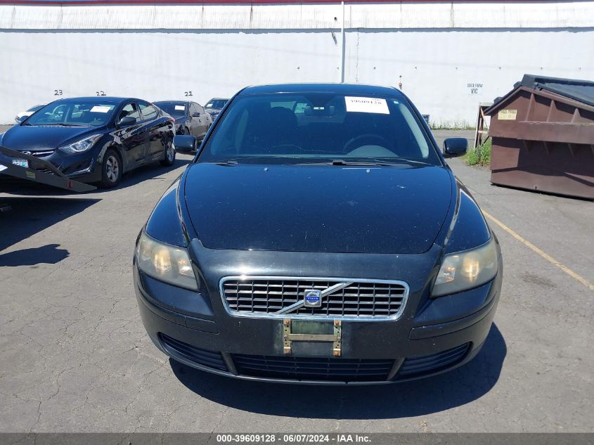 2006 Volvo S40 2.4I VIN: YV1MS390862221613 Lot: 39609128