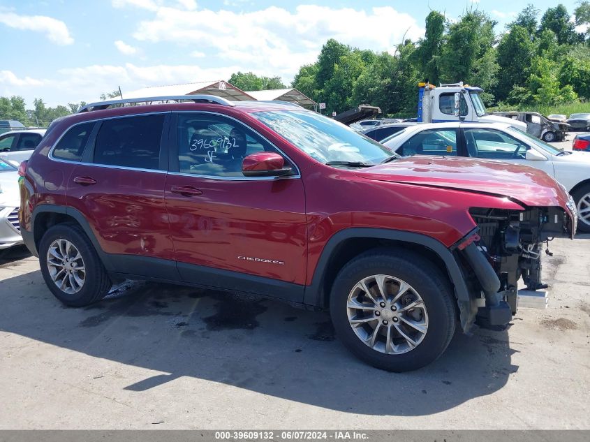 2019 Jeep Cherokee Latitude Plus 4X4 VIN: 1C4PJMLX4KD307128 Lot: 39609132