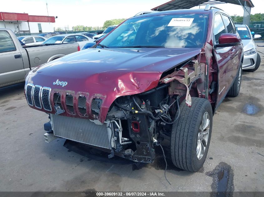 2019 Jeep Cherokee Latitude Plus 4X4 VIN: 1C4PJMLX4KD307128 Lot: 39609132