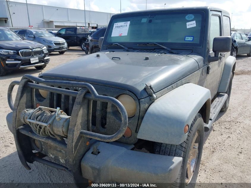 2012 Jeep Wrangler Sport VIN: 1C4GJWAG1CL112190 Lot: 39609133