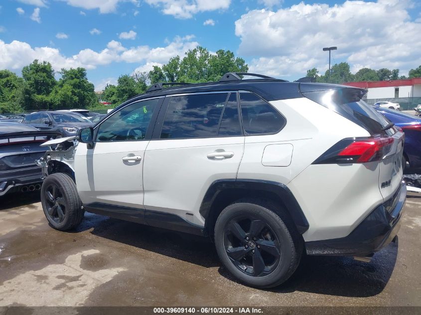 2021 Toyota Rav4 Xse Hybrid VIN: 2T3E6RFV9MW022429 Lot: 39609140