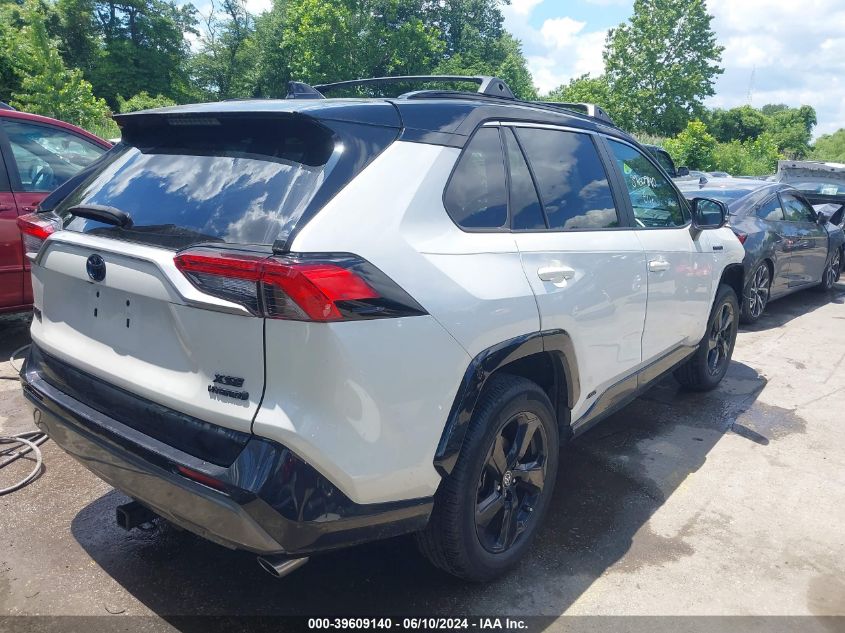 2021 Toyota Rav4 Xse Hybrid VIN: 2T3E6RFV9MW022429 Lot: 39609140