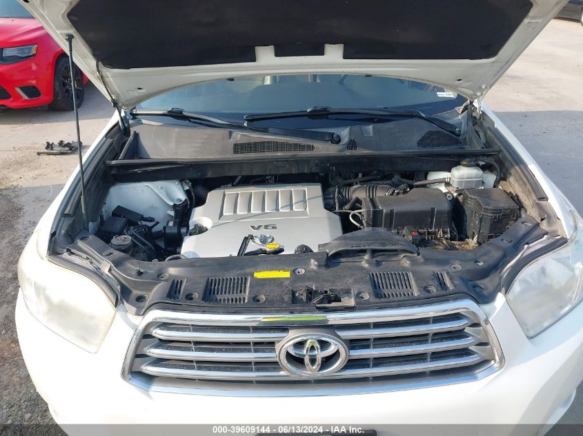 2010 Toyota Highlander Limited V6 VIN: JTEYK3EH3A2105775 Lot: 39609144