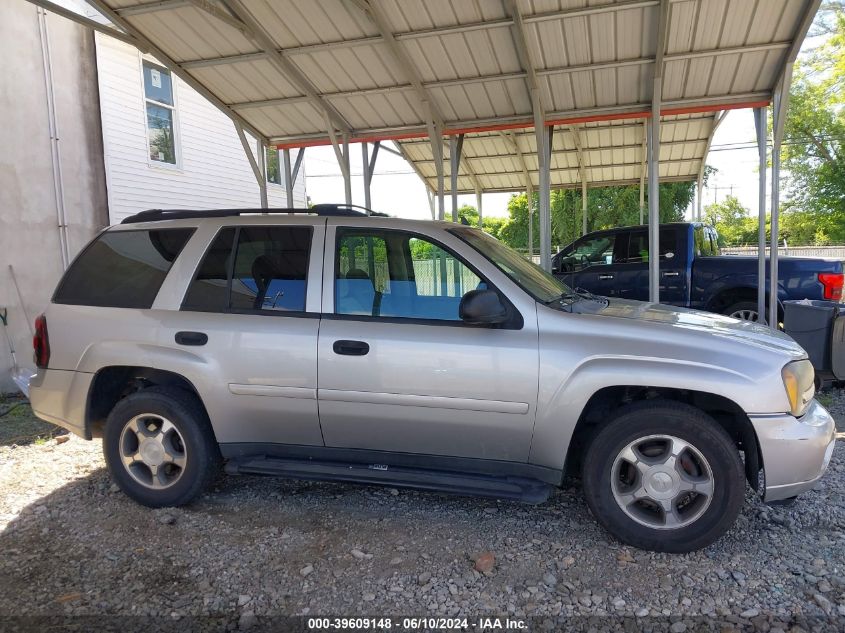 2007 Chevrolet Trailblazer Ls VIN: 1GNDS13SN72209908 Lot: 39609148