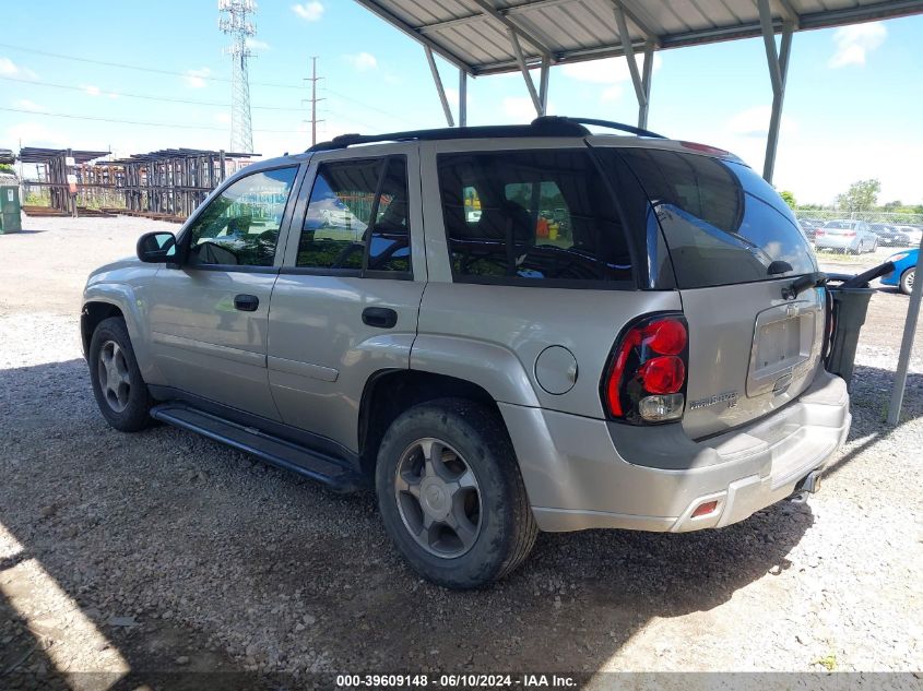 2007 Chevrolet Trailblazer Ls VIN: 1GNDS13SN72209908 Lot: 39609148