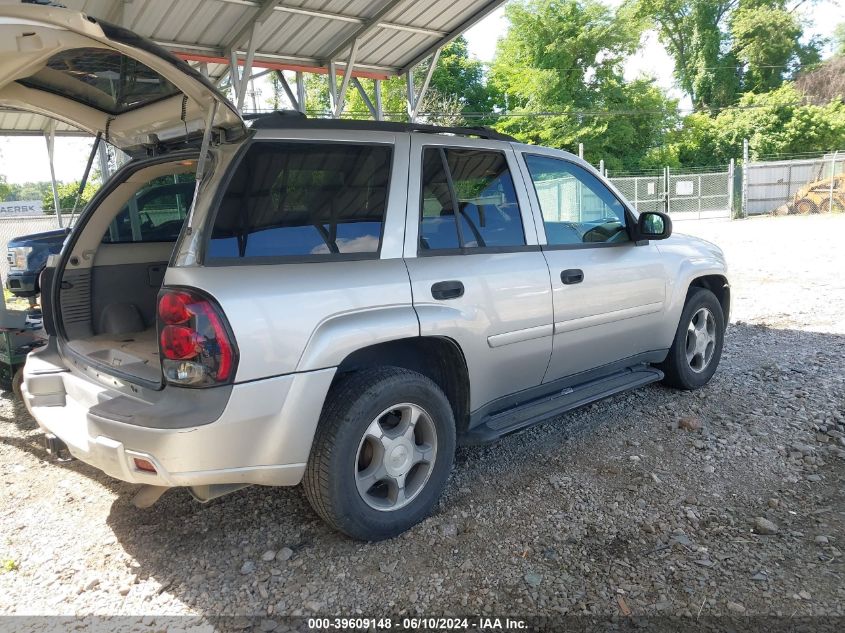 2007 Chevrolet Trailblazer Ls VIN: 1GNDS13SN72209908 Lot: 39609148