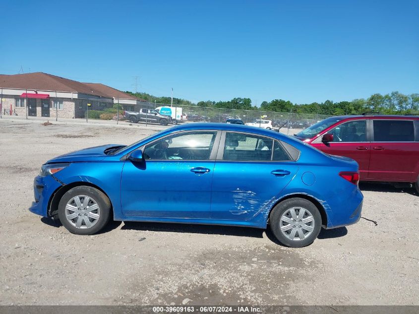 2021 Kia Rio S VIN: 3KPA24AD7ME397596 Lot: 39609163