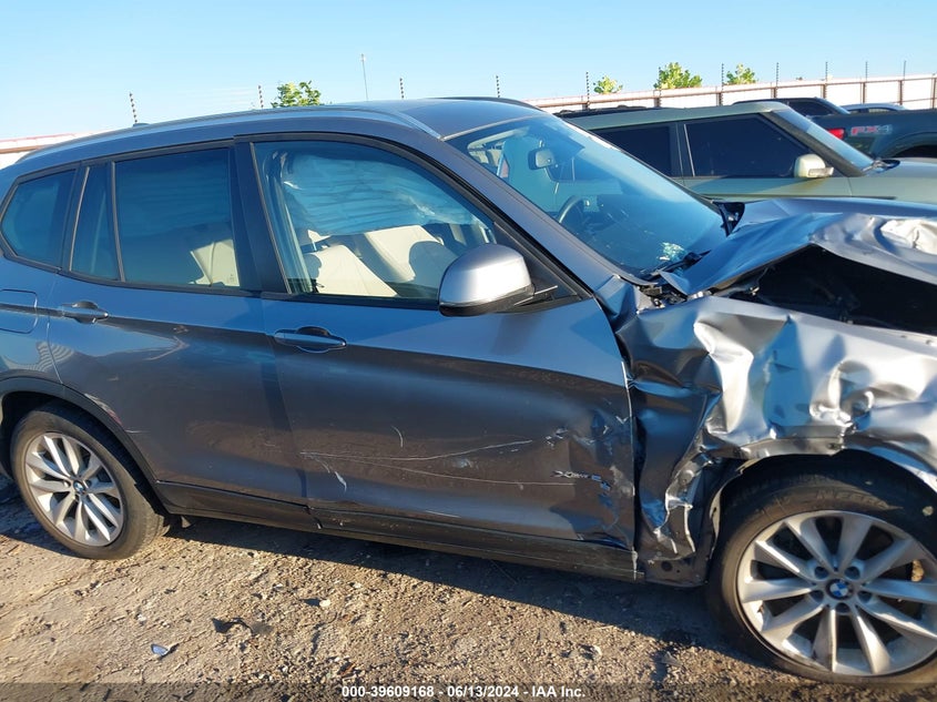 2017 BMW X3 xDrive28I VIN: 5UXWX9C35H0T24569 Lot: 39609168