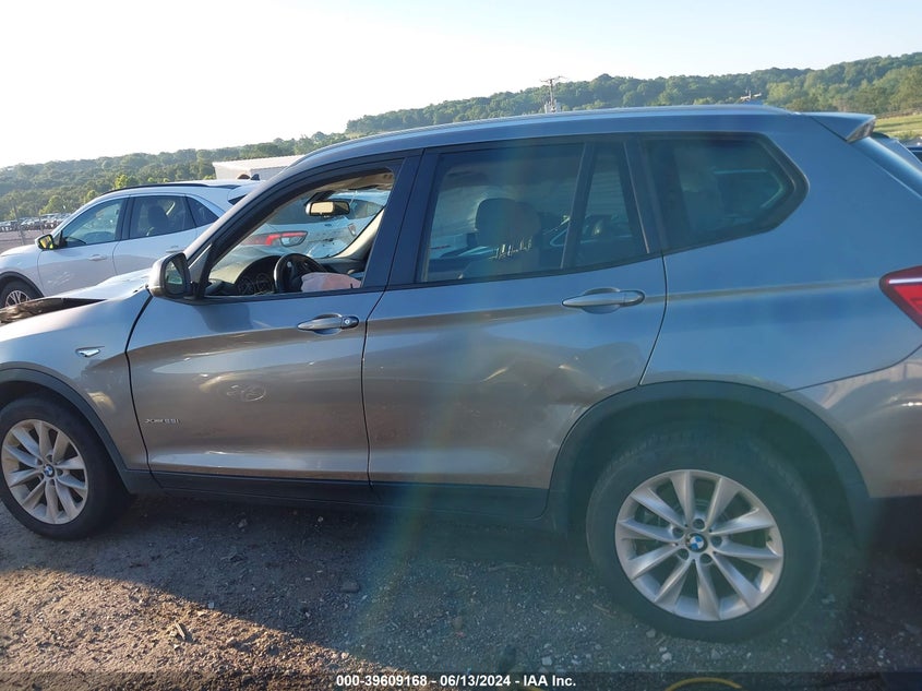 2017 BMW X3 xDrive28I VIN: 5UXWX9C35H0T24569 Lot: 39609168