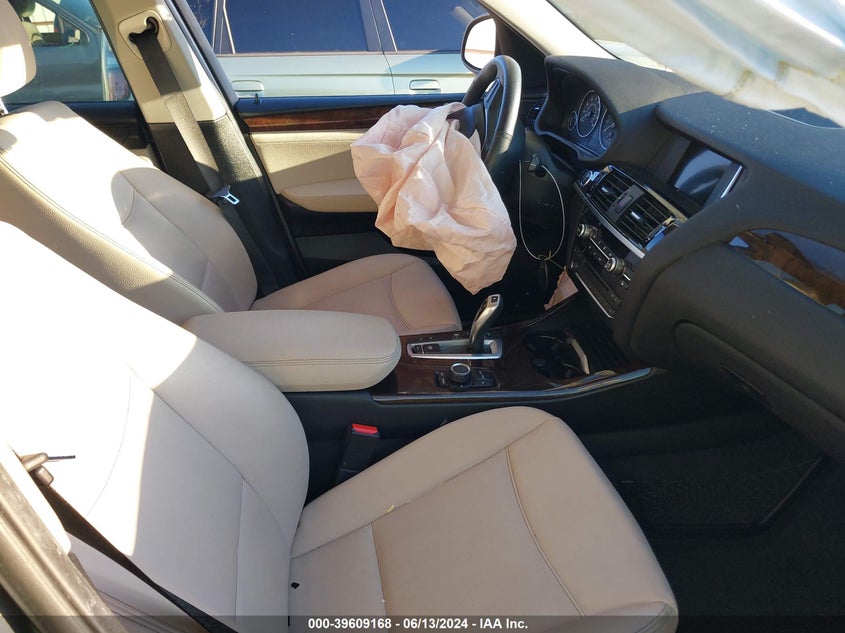 VIN 5UXWX9C35H0T24569 2017 BMW X3 XDRIVE28I