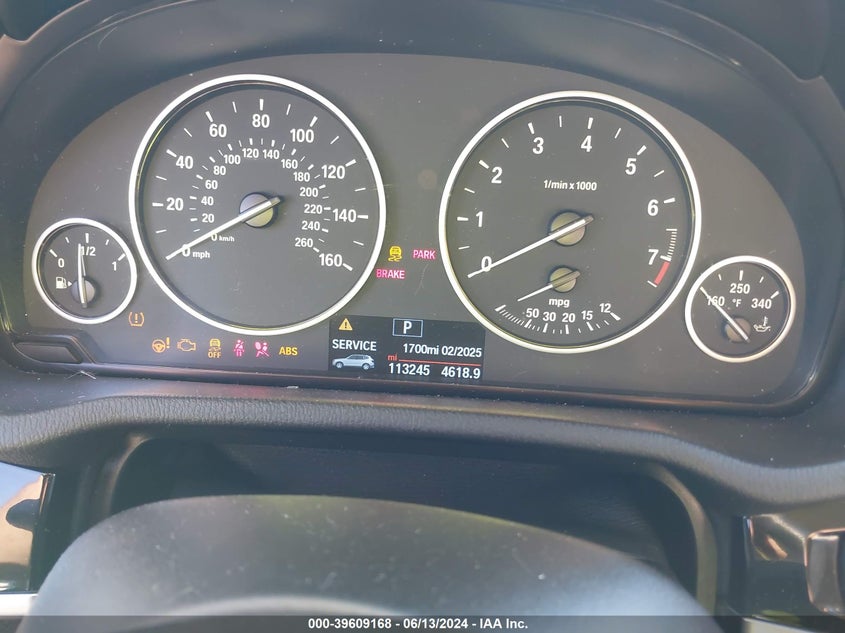 2017 BMW X3 xDrive28I VIN: 5UXWX9C35H0T24569 Lot: 39609168