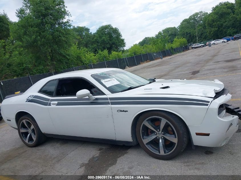 2C3CDYBT2EH177244 2014 Dodge Challenger R/T Classic