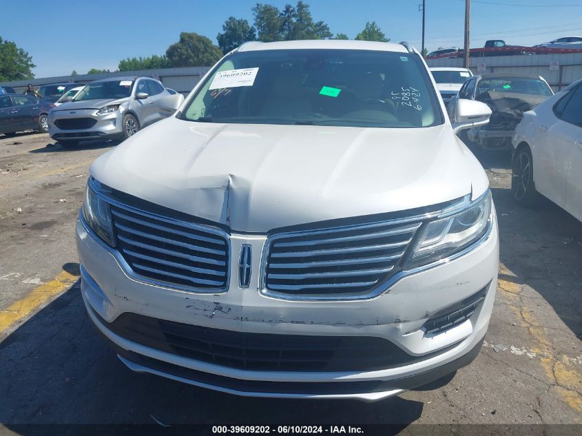 2017 Lincoln Mkc Select VIN: 5LMCJ2C91HUL02085 Lot: 39609202