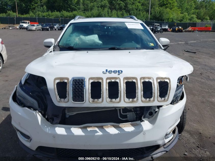 2019 Jeep Cherokee Limited 4X4 VIN: 1C4PJMDX5KD341450 Lot: 39609210