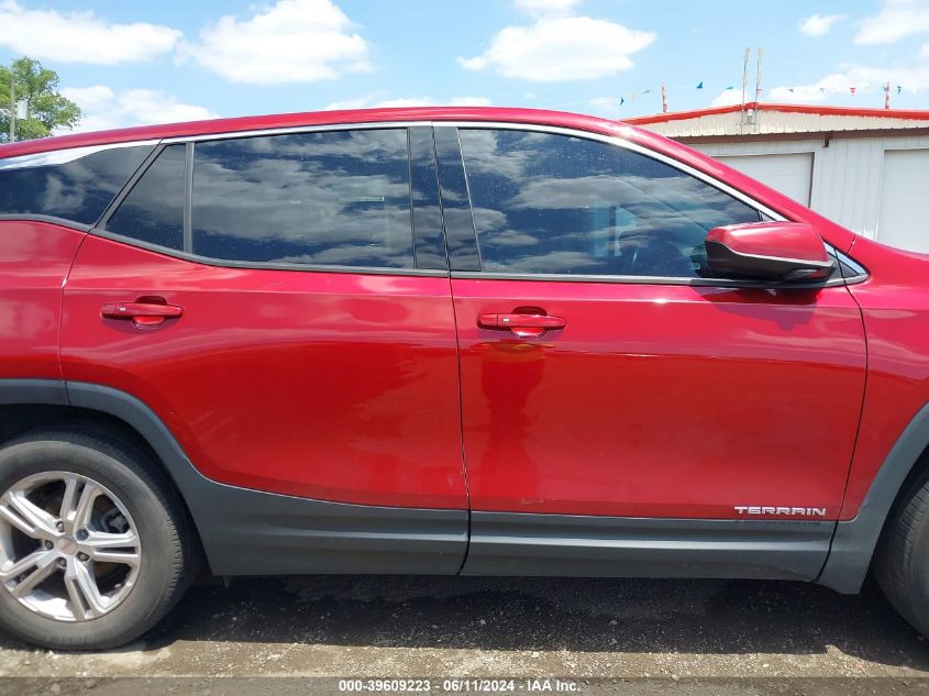 2018 GMC Terrain Sle VIN: 3GKALMEVXJL223923 Lot: 39609223