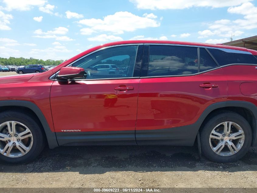 2018 GMC Terrain Sle VIN: 3GKALMEVXJL223923 Lot: 39609223