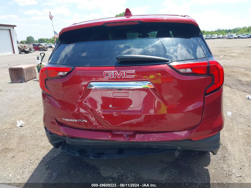 2018 GMC Terrain Sle VIN: 3GKALMEVXJL223923 Lot: 39609223