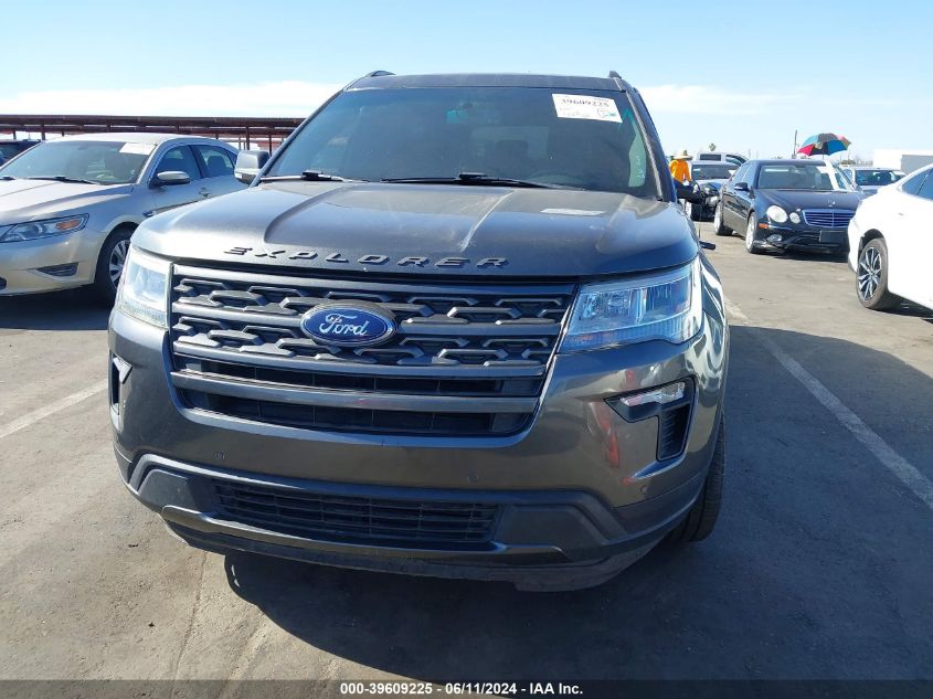 2018 Ford Explorer Xlt VIN: 1FM5K7D87JGB18219 Lot: 39609225