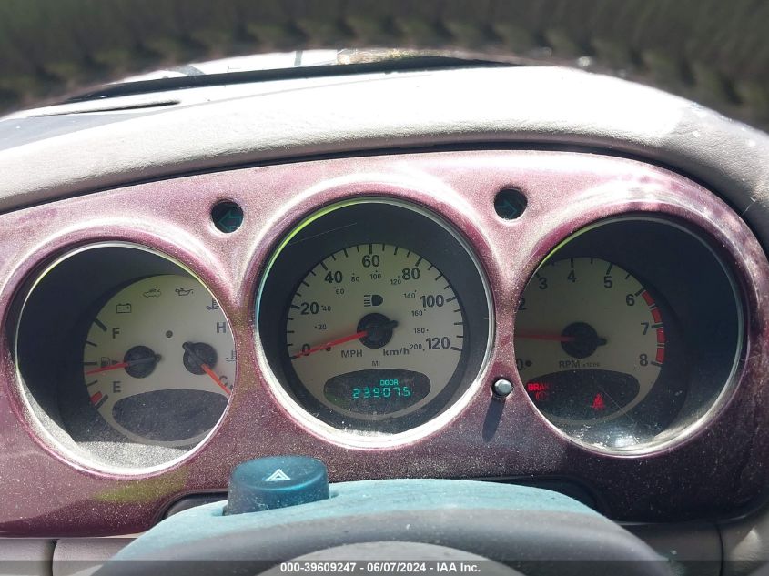 2001 Chrysler Pt Cruiser VIN: 3C8FY4BB71T618282 Lot: 39609247