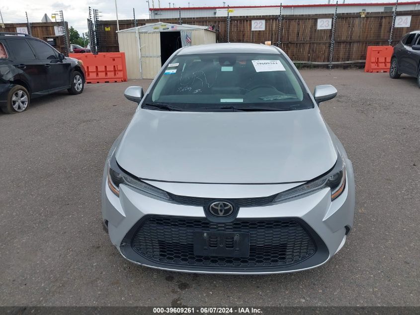 2021 Toyota Corolla Le VIN: 5YFEPMAE0MP245542 Lot: 39609261