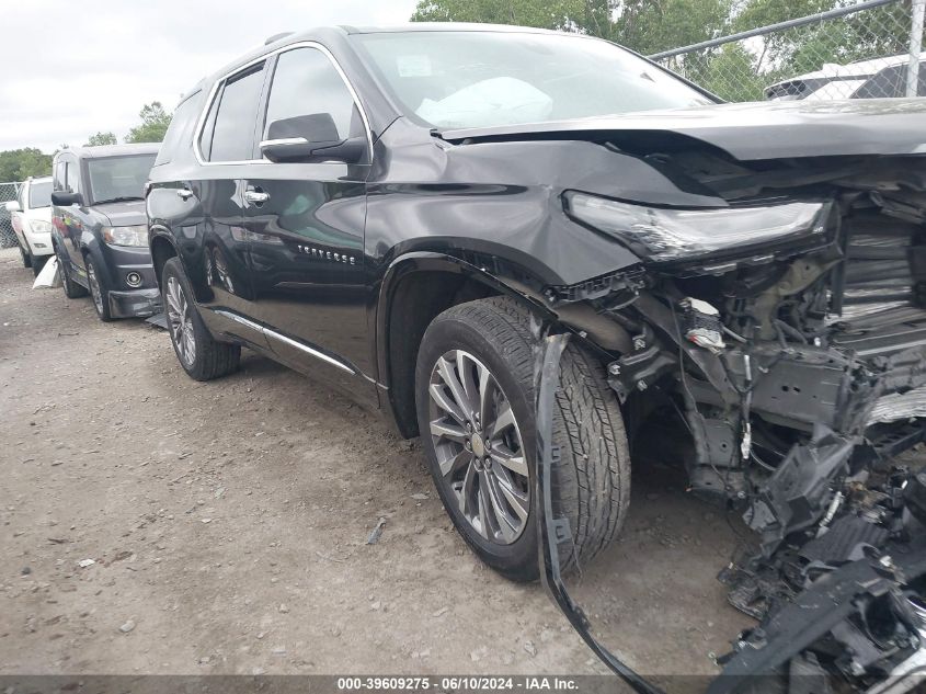 2022 Chevrolet Traverse Awd Premier VIN: 1GNEVKKW3NJ189742 Lot: 39609275
